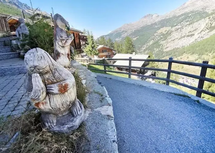 Dağ evi Entire With Private Sauna Saas Fee